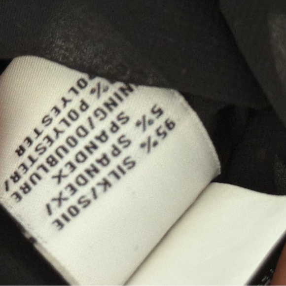 Diane Von Furstenberg Black & White Square Print Silk Ruched Dress Size US 6 - Picture 11 of 11